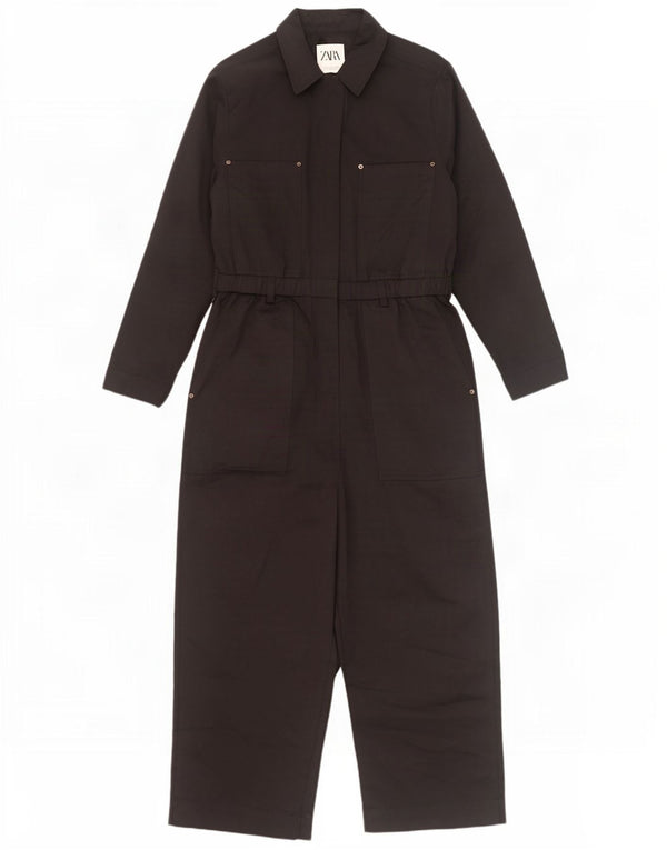 Tuta a maniche lunghe da donna Zara UK 16 grande nera