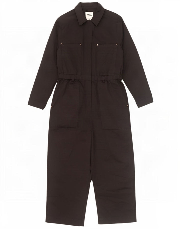 Tuta a maniche lunghe da donna Zara UK 16 grande nera