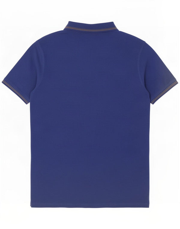 Polo da uomo Carrera 3XL in cotone blu navy
