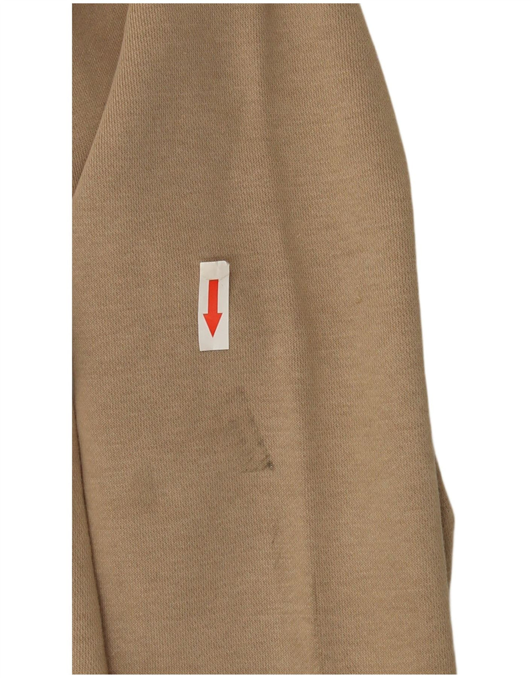 Felpa con cappuccio da uomo Nike Small in cotone beige