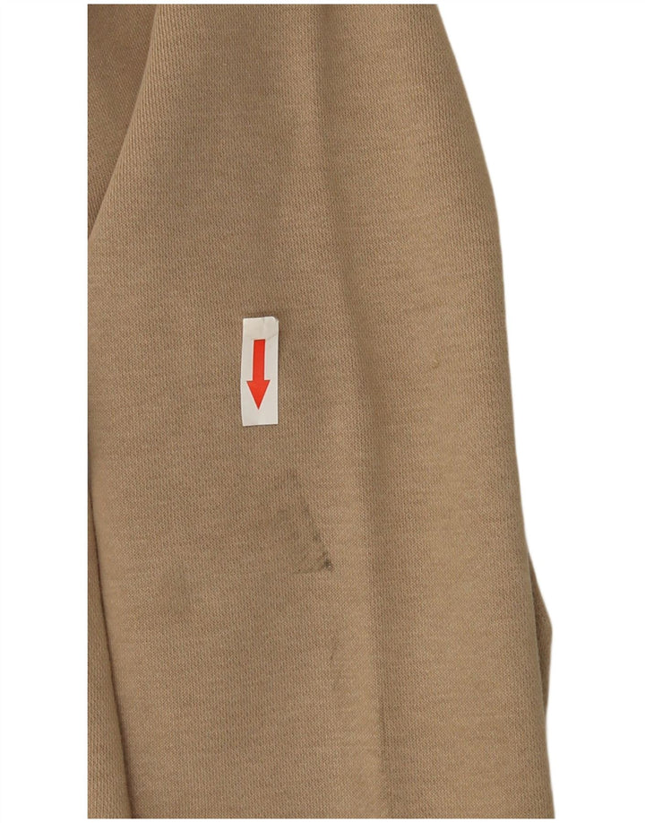 Felpa con cappuccio da uomo Nike Small in cotone beige