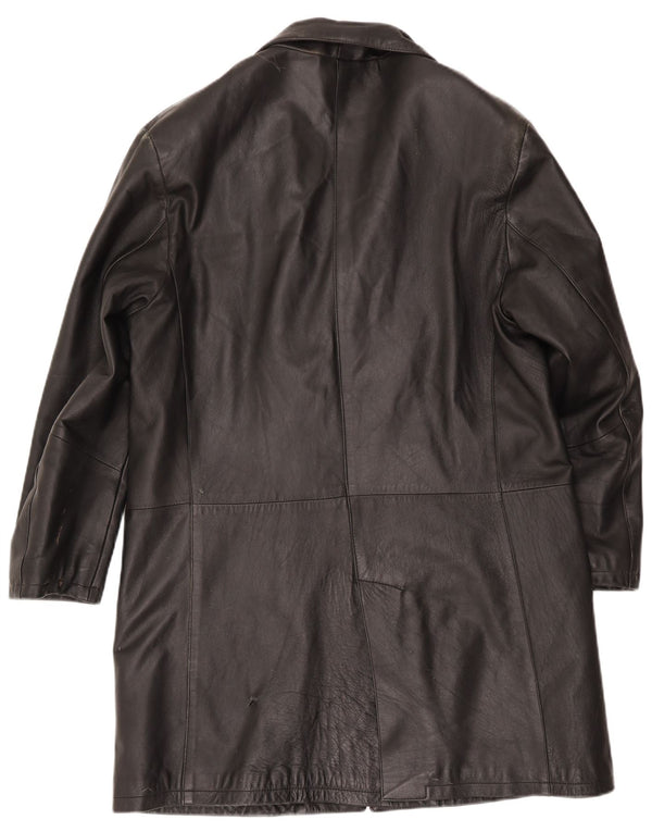 Cappotto in pelle da uomo Sorbino UK 44 2XL Nero