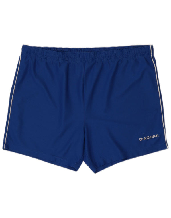 DIADORA Pantaloncini Sportivi Uomo Large Blu Poliestere