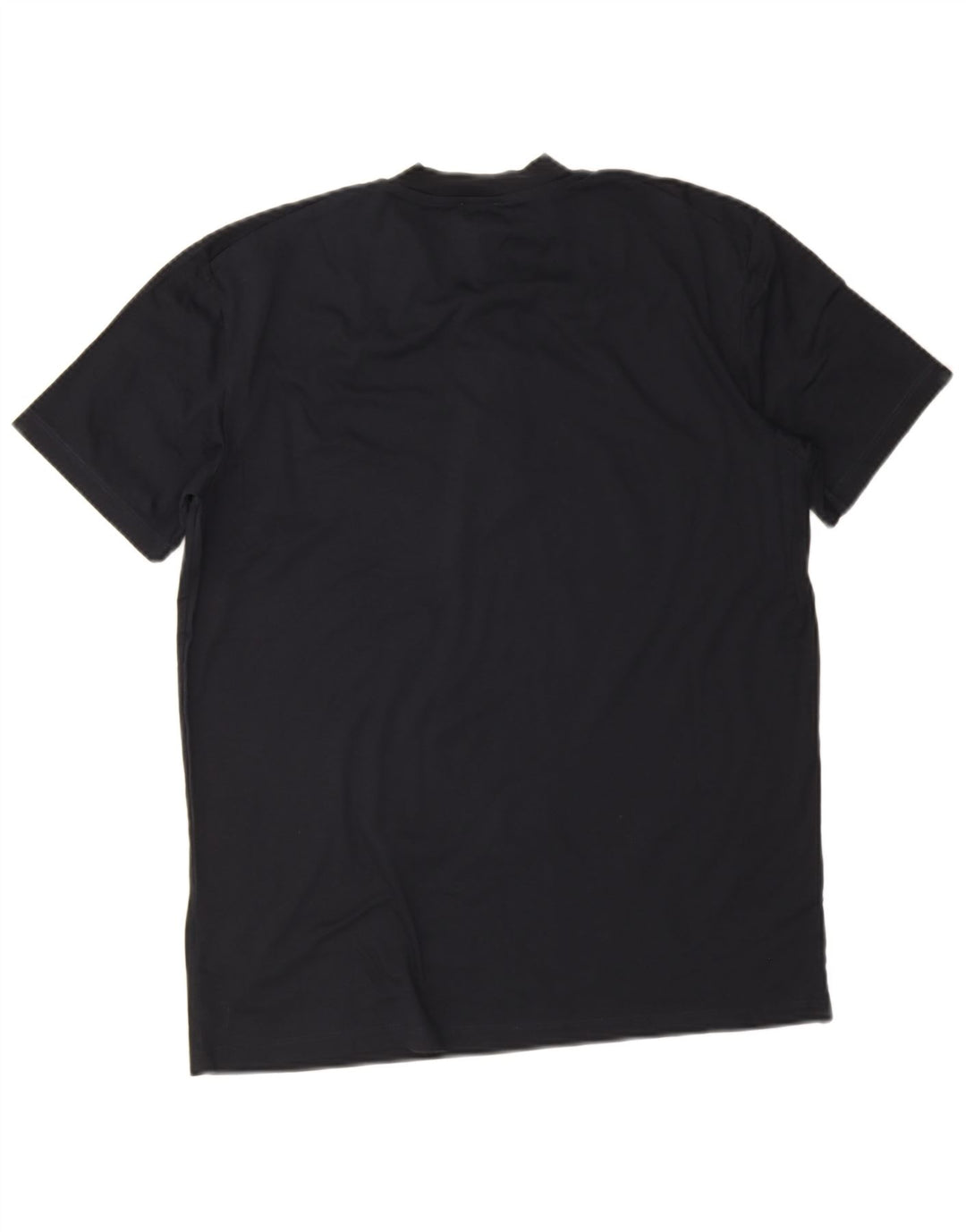 T-shirt da uomo Cos Top in cotone blu navy medio