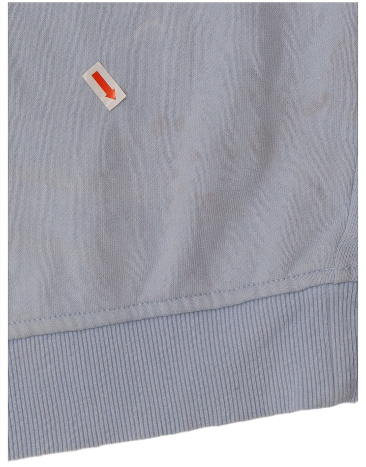 FILA Felpa con grafica da donna Maglione UK 14 Cotone color block blu medio