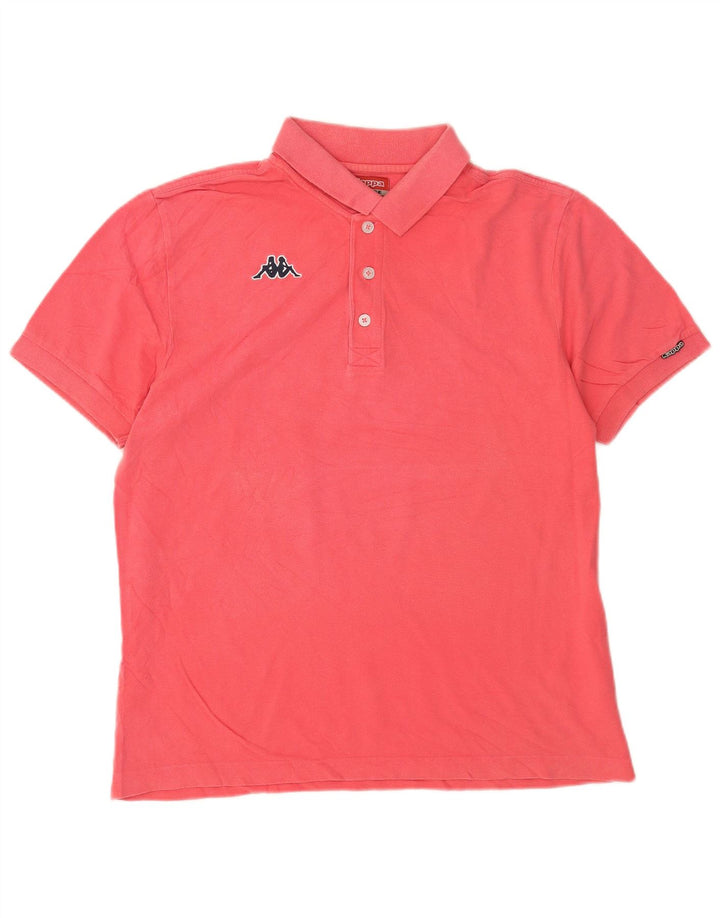 Polo Kappa Uomo Large Rosa