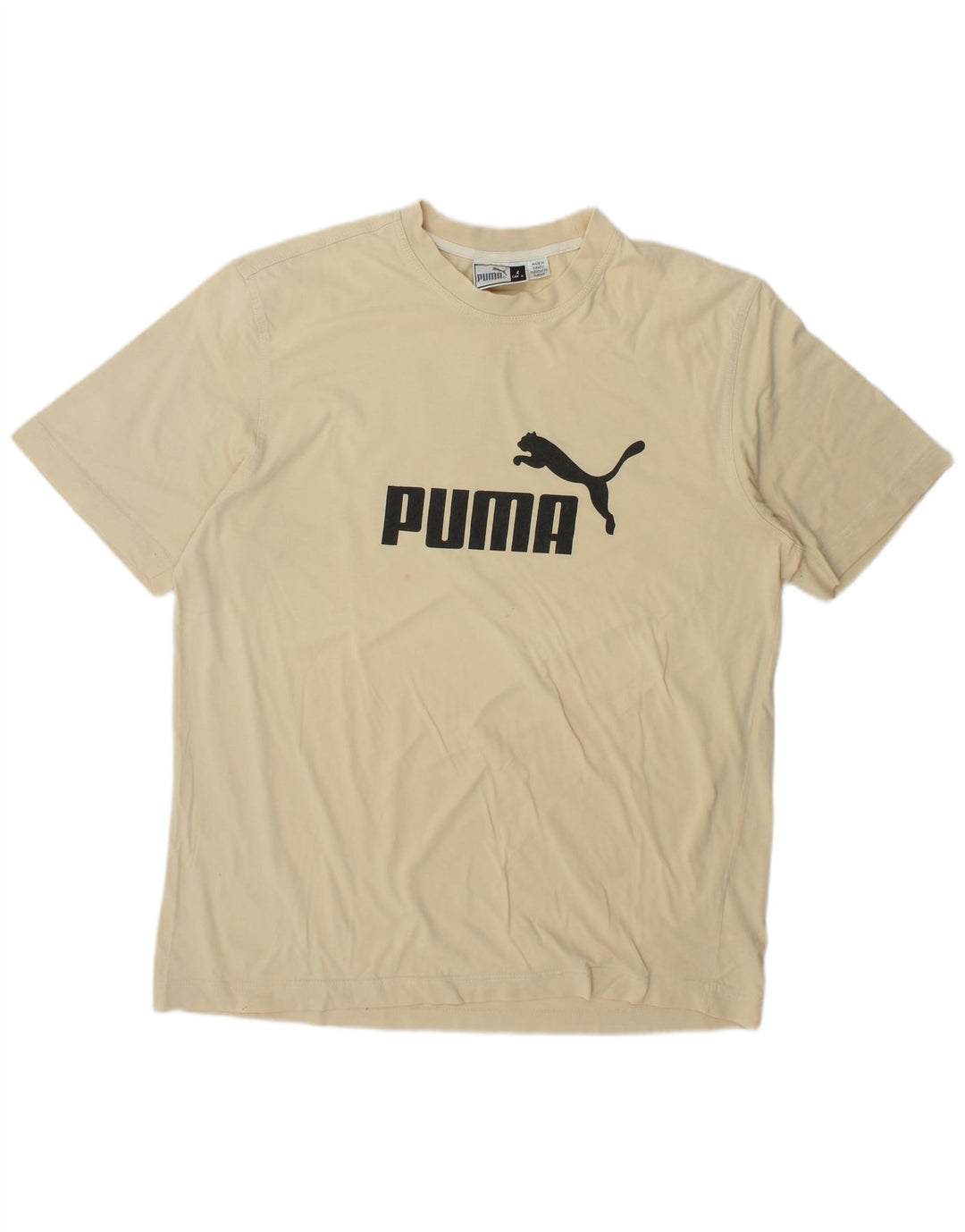 T-shirt grafica da uomo Puma Large Beige