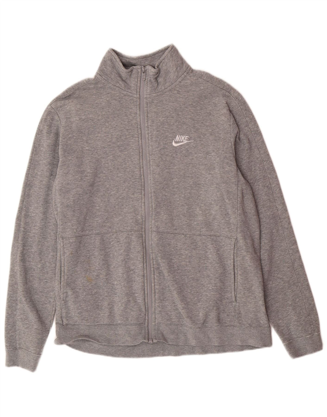 Giacca da ginnastica da uomo Nike Large in cotone grigio