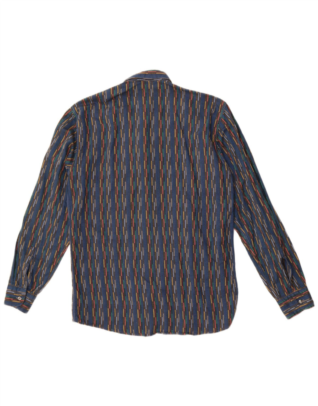 Camicia da uomo in flanella Master piccola a righe blu