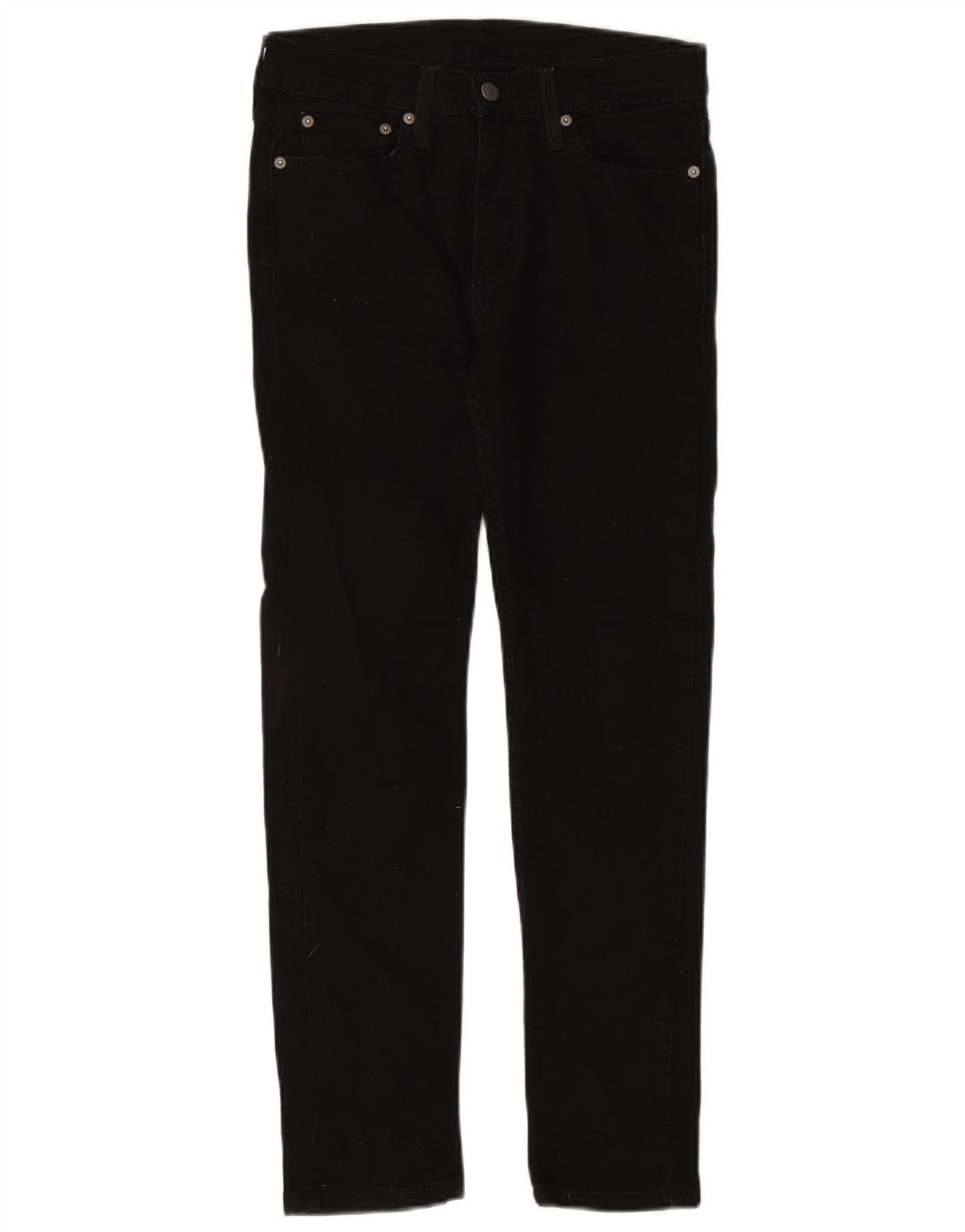 LEVI'S Jeans skinny 510 da donna W29 L27 cotone nero