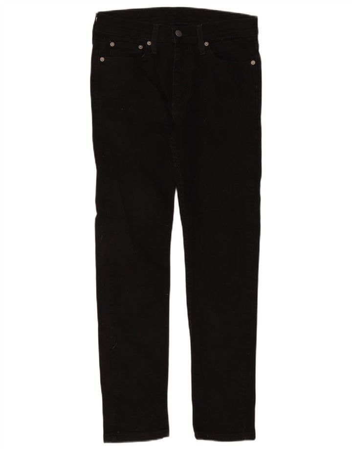 LEVI'S Jeans skinny 510 da donna W29 L27 cotone nero