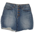 LEE Womens Denim Shorts US 6 Medium W28  Blue Cotton