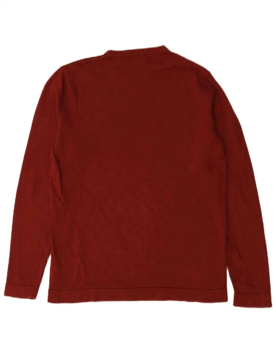 Maglione maglione girocollo da uomo Jack & Jones in cotone rosso medio
