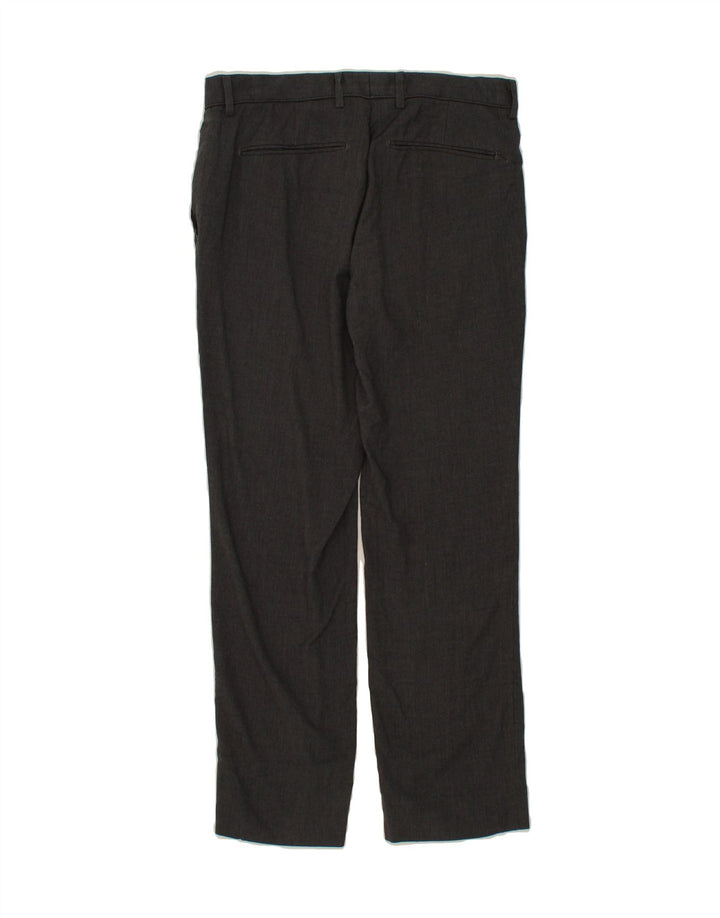 MOSSIMO Mens Slim Fit Suit Trousers W30 L28  Grey Polyester Vintage Mossimo and Second-Hand Mossimo from Messina Hembry 