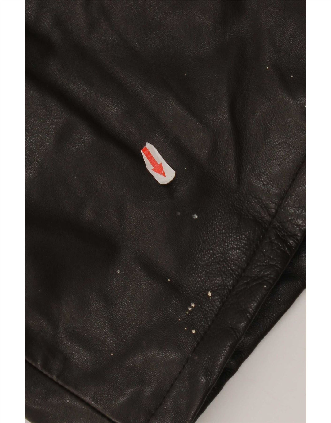 Cappotto in pelle vestibilità ampia da donna Maddox EU 42 Large Marrone