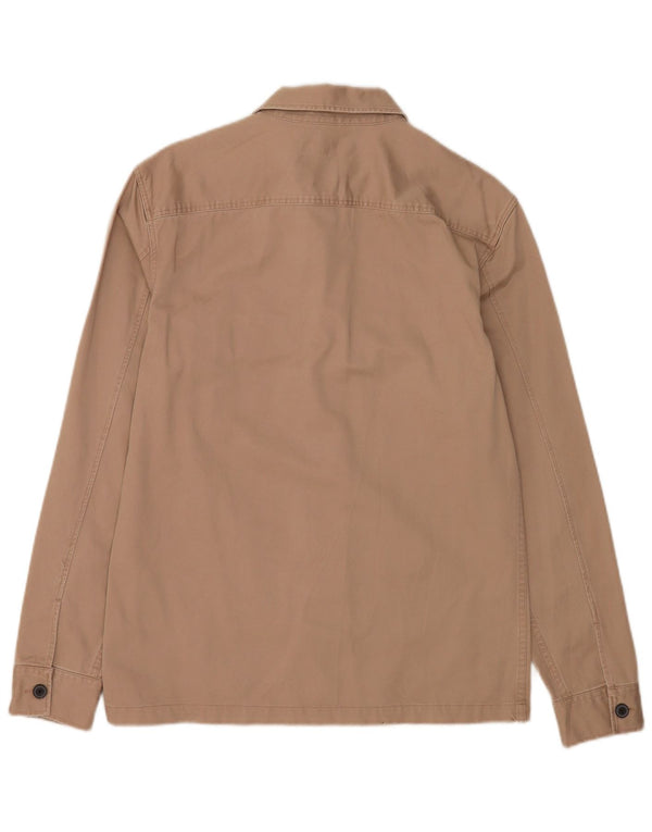 Camicia da uomo All Saints in cotone beige medio