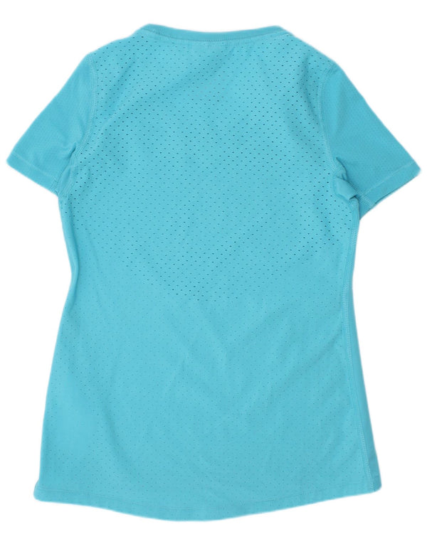T-shirt grafica Nike per ragazze, 6-7 anni, XS, blu, in poliestere