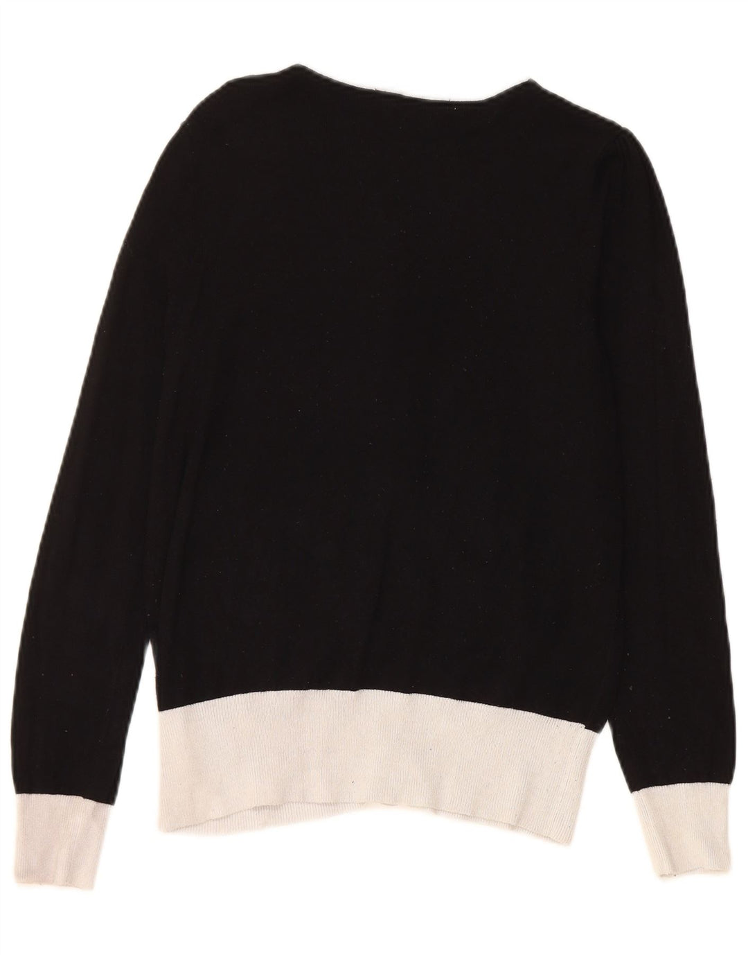 Maglione cardigan da donna Marks & Spencer UK 10 Samll Black Colourblock
