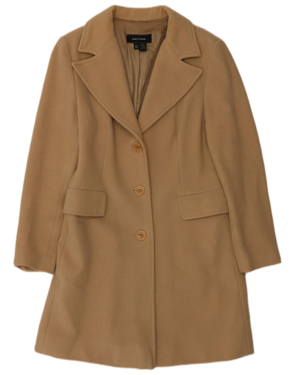 Soprabito Zara da donna EU 42 grande in lana beige