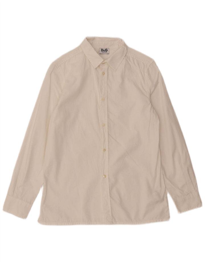 Dolce & Gabbana Bambino 8-9 Anni Piccolo Cotone Bianco