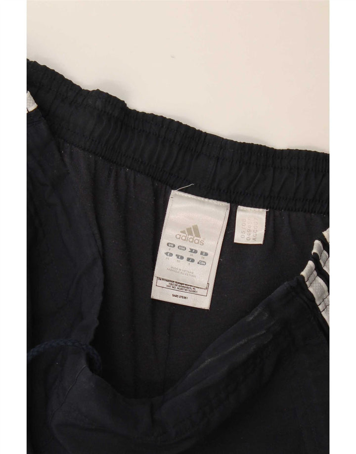 Pantaloni da tuta da donna Adidas Joggers UK 8 Small Poliestere blu navy