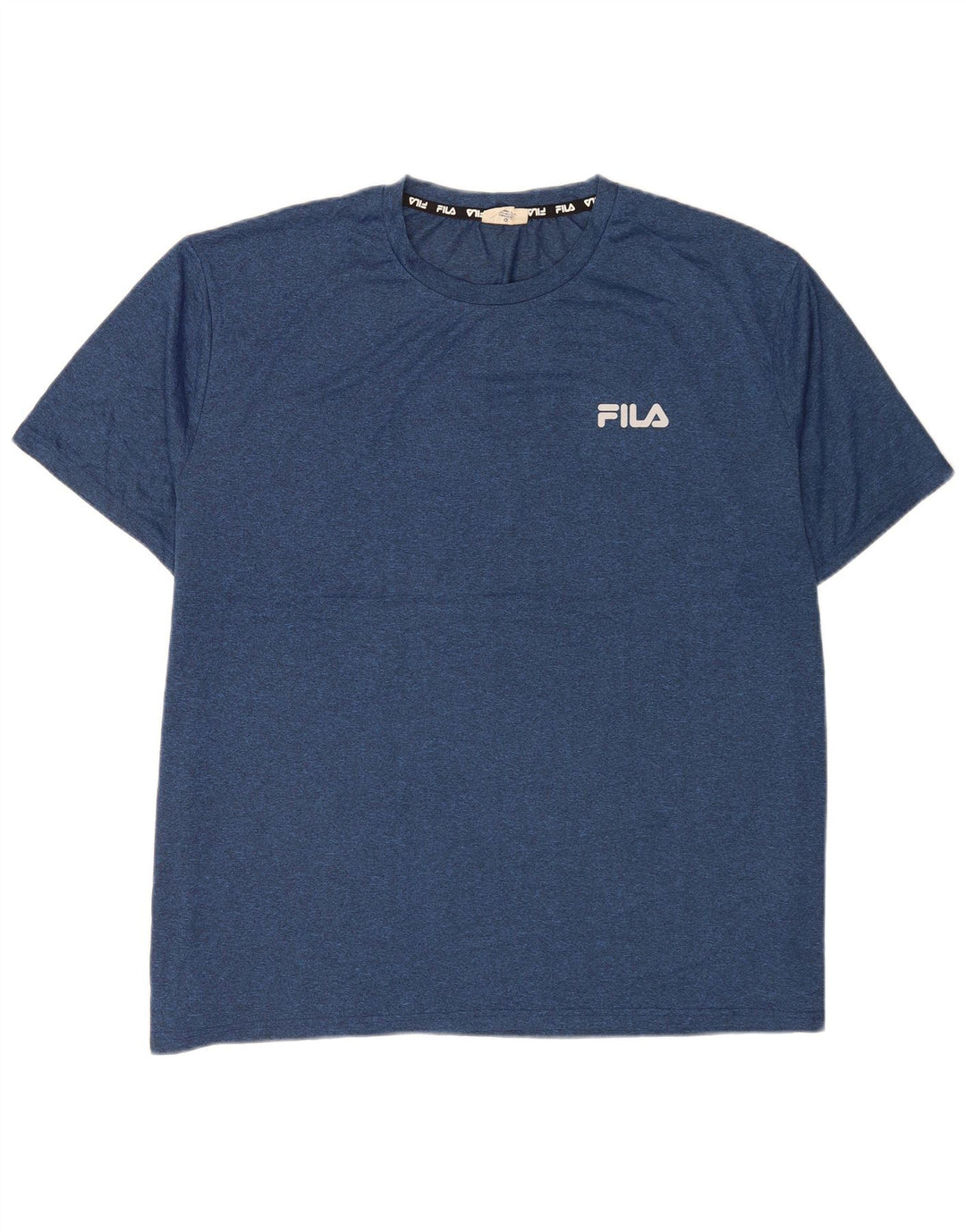 T-shirt da uomo Fila Top 4XL poliestere blu navy