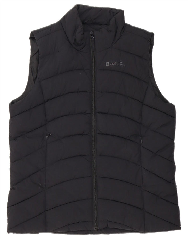 Gilet imbottito da donna Mountain Warehouse UK 16 grande poliestere nero