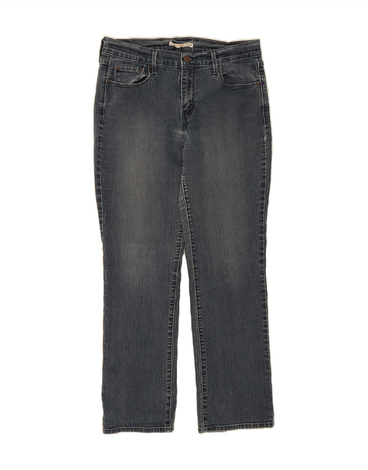 LEVI'S Womens 515 Straight Jeans US 12 Large W31 L30 Blue Cotton Vintage Levi's and Second-Hand Levi's from Messina Hembry 