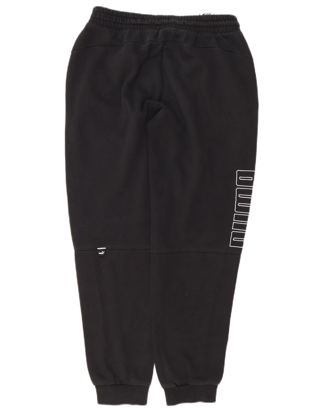 Pantaloni da tuta grafica da uomo Puma Joggers medio cotone nero