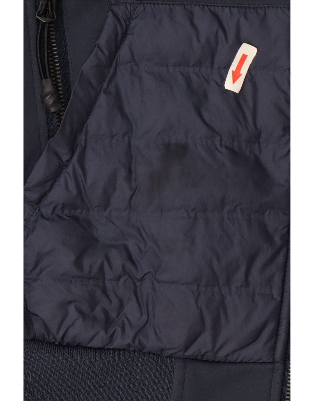 Giacca da ginnastica da uomo Superdry piccola in poliestere blu navy