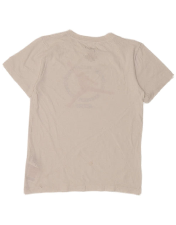 T-shirt grafica Jordan per ragazzi 12-13 anni Large White Cotton