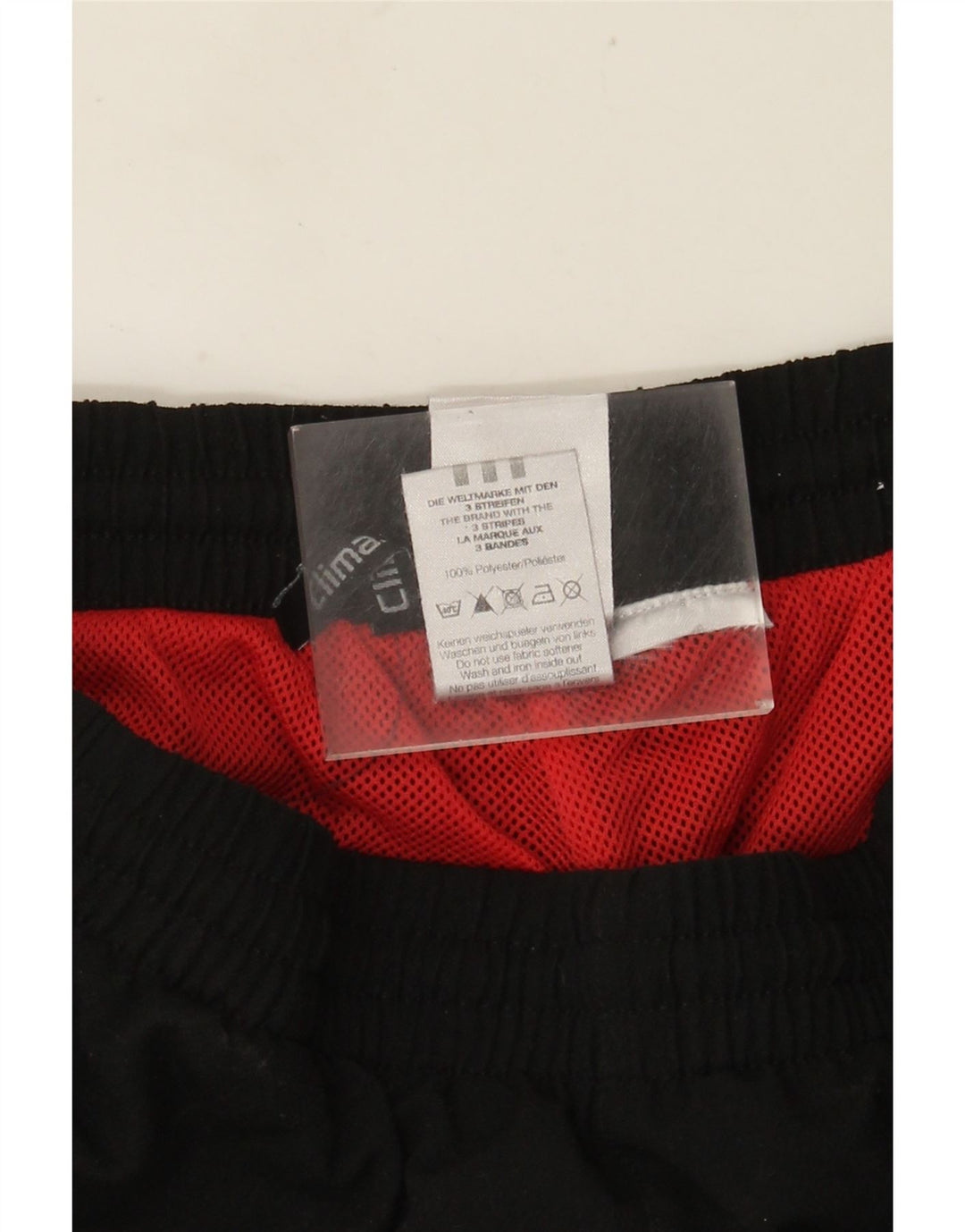 Pantaloni da tuta Adidas Climacool da uomo medio poliestere nero