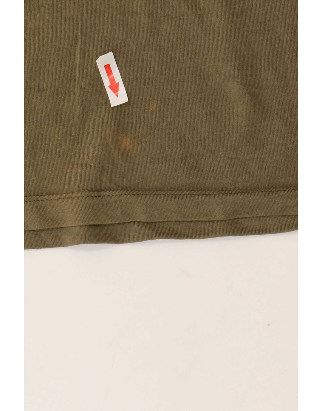 T-shirt da uomo Jack & Jones Top grande in cotone kaki