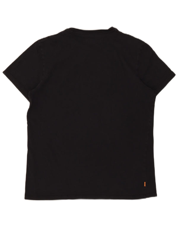 T-shirt da uomo slim fit Timberland grande nera