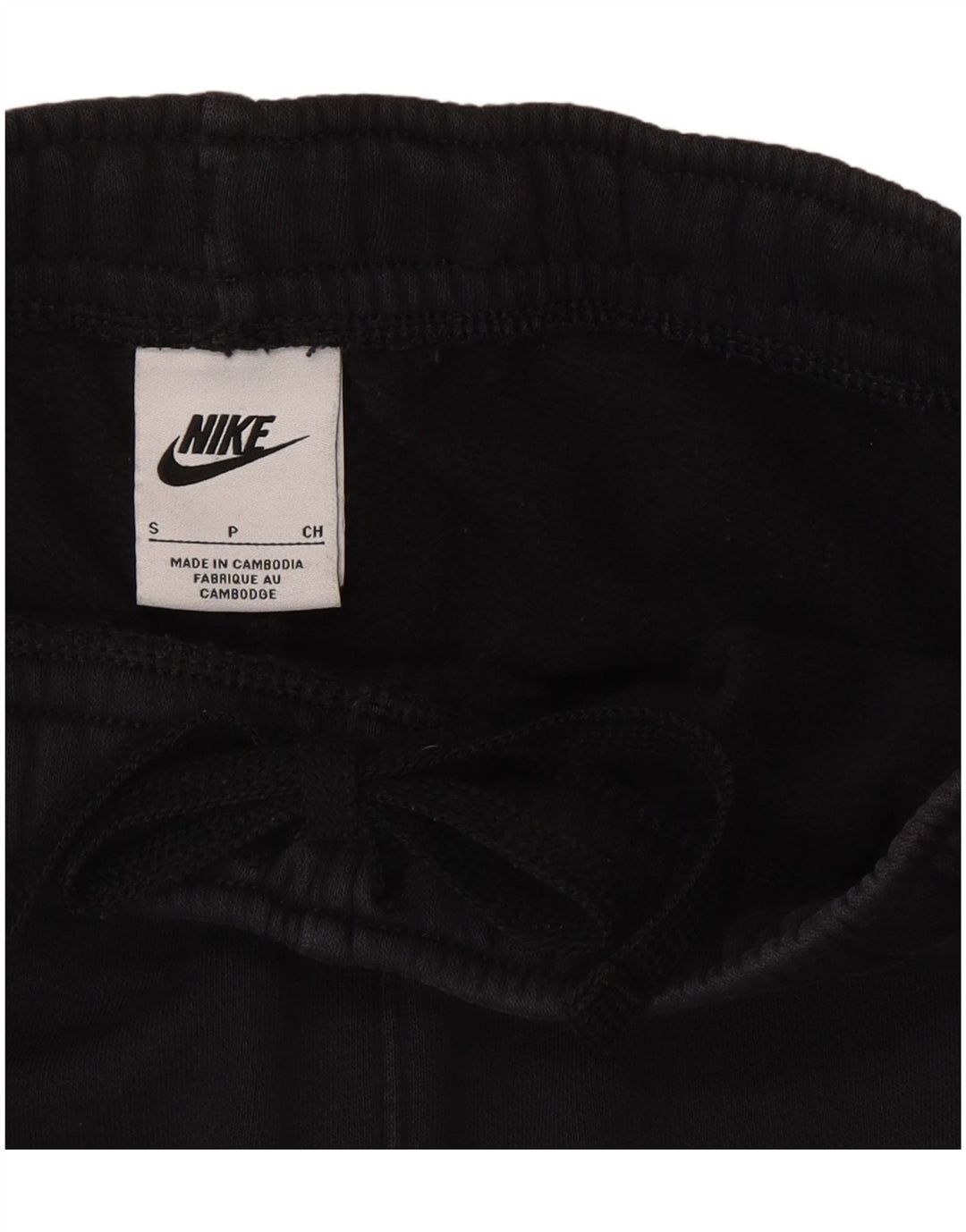 Pantaloni da tuta Nike da uomo Cargo Joggers piccoli in cotone nero