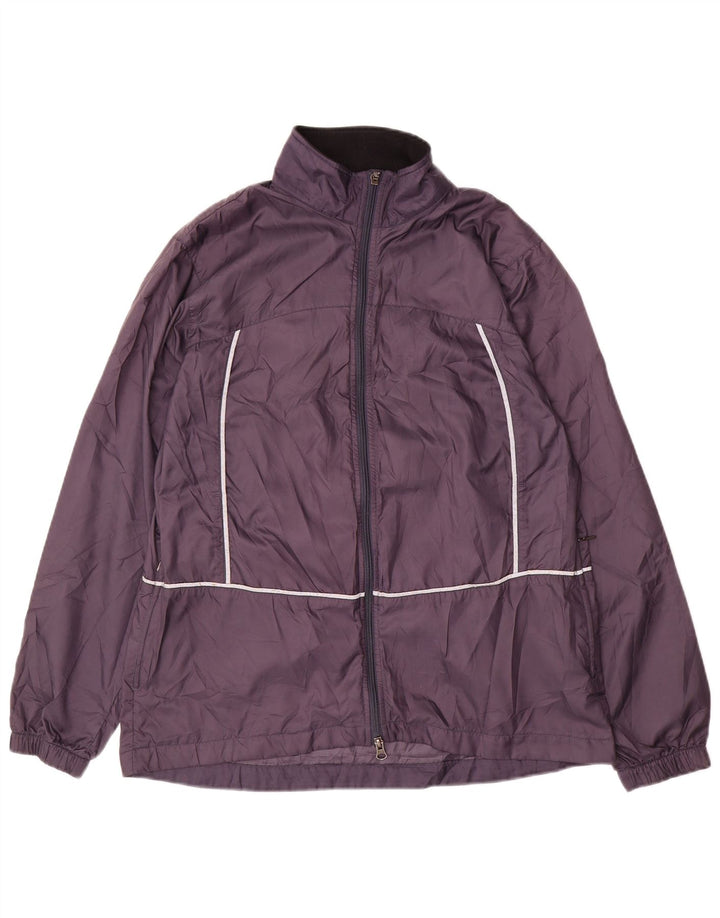 Giacca antipioggia NIKE da donna US 8/10 poliestere viola medio