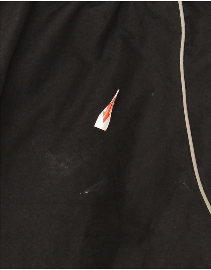 Pantaloni da tuta con grafica Umbro da uomo, poliestere nero medio
