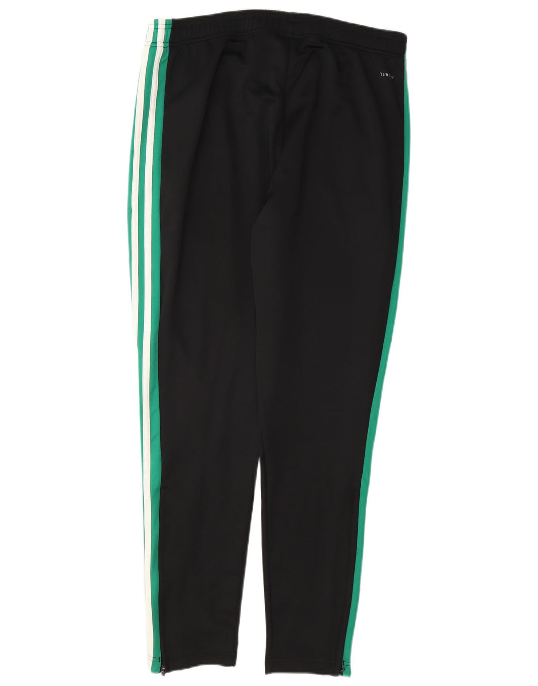 Pantaloni da tuta Adidas Climalite da uomo, grandi, in poliestere color block nero