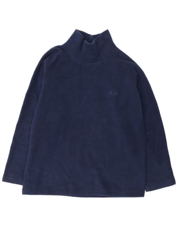 Maglione in pile oversize da donna Ellesse UK 16 Large in poliestere blu navy