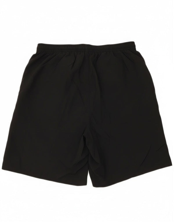 Pantaloncini sportivi Nike Dri Fit da uomo piccoli in poliestere nero