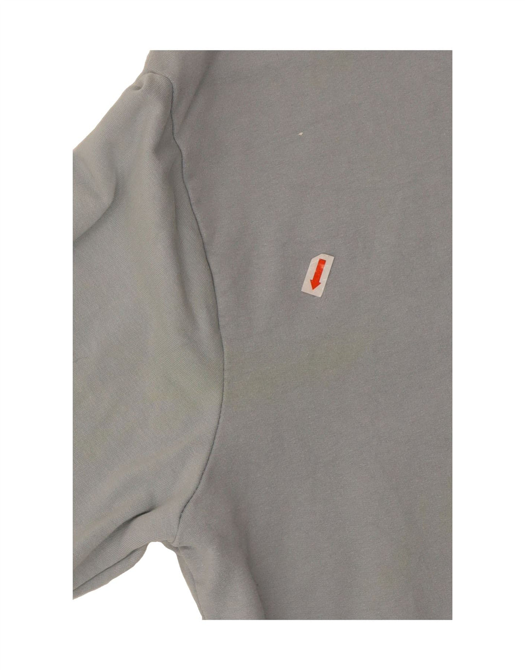 FILA Womens Oversized Sweatshirt Jumper UK 10 Small Grey Cotton Vintage Fila and Second-Hand Fila from Messina Hembry 