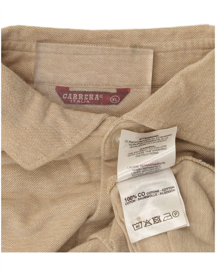 Camicia Uomo CARRERA XL Cotone Beige