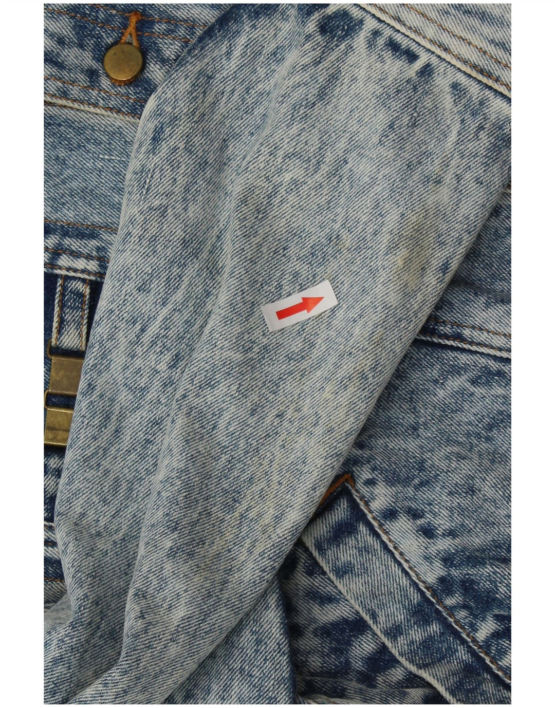 Giacca di jeans da uomo VINTAGE UK 42 XL Blu