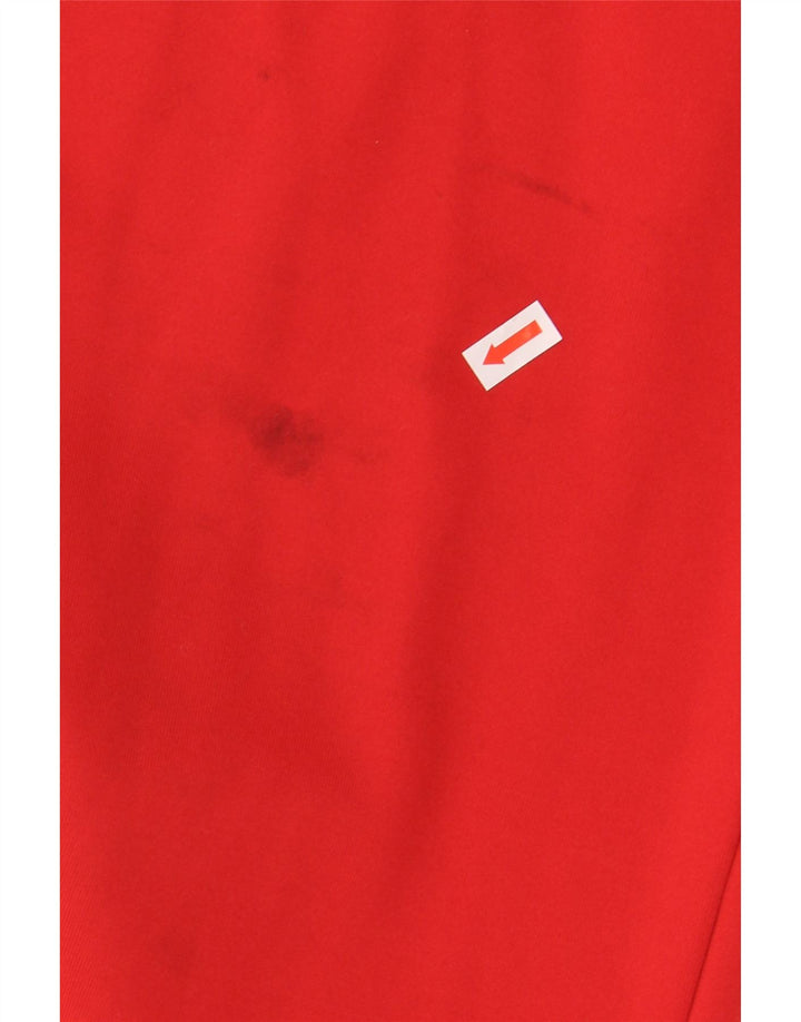 ASICS Womens Tracksuit Trousers UK 14 Large Red Polyamide Vintage Asics and Second-Hand Asics from Messina Hembry 