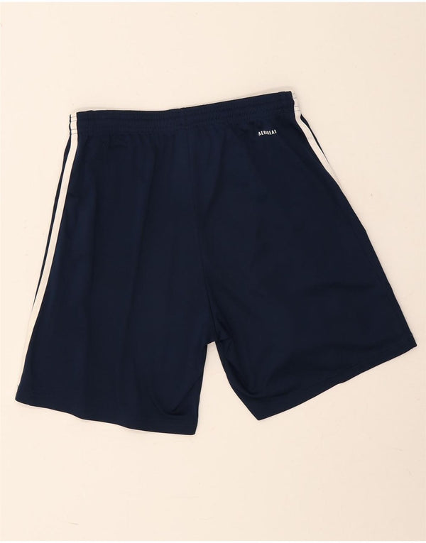 Pantaloncini sportivi Adidas da uomo medi blu navy