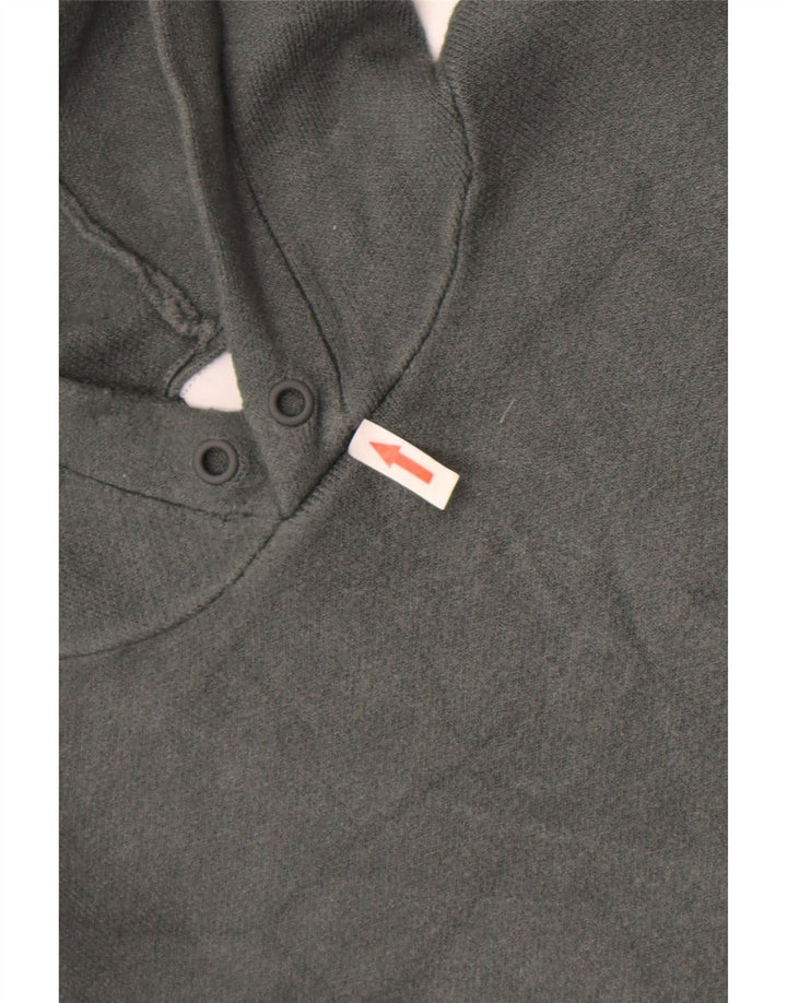 Maglione con cappuccio da uomo Zara grande in viscosa grigia