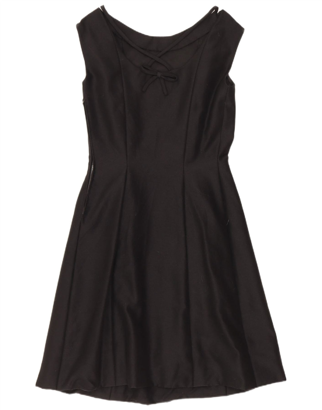 Abito tubino vintage da donna UK 8 piccolo nero