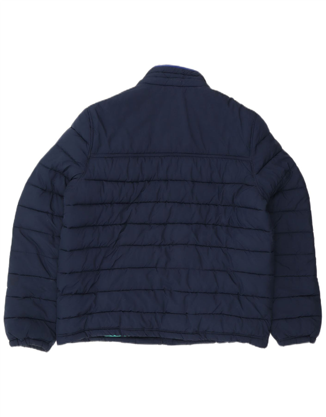 Giacca imbottita da uomo Tommy Hilfiger UK 42 XL poliestere blu navy