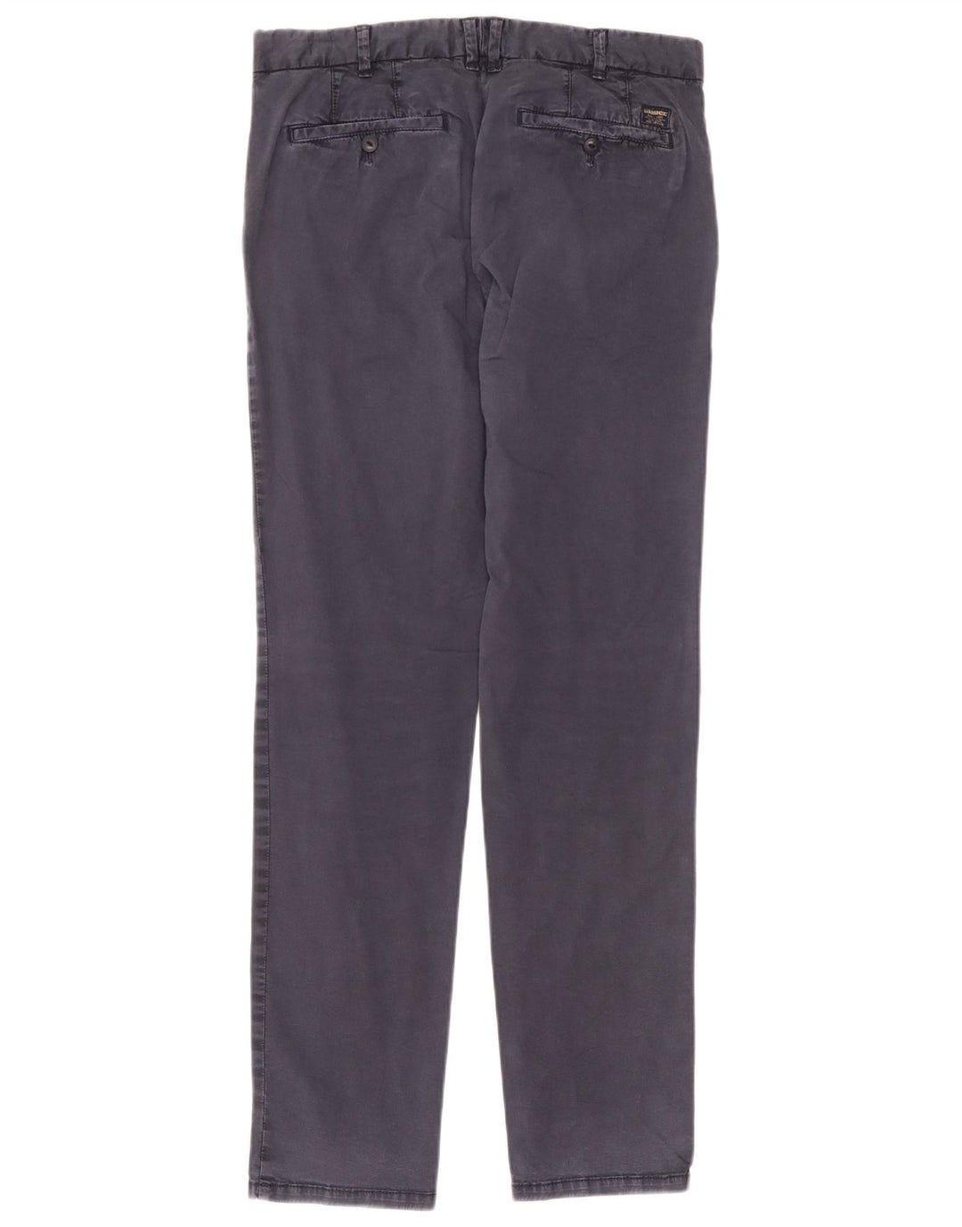 Pantaloni chino slim da uomo Blauer W32 L33 in cotone blu navy