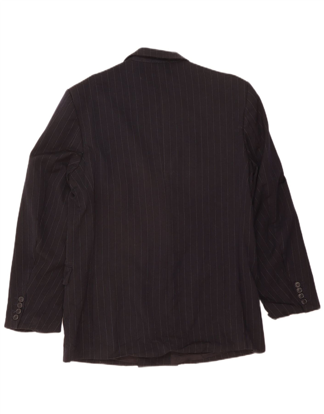 Giacca blazer doppiopetto da uomo Pierre Cardin UK 40 grande nera